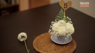 Arreglos de mesa para bodas – facil de hacer en tres minutos !!!